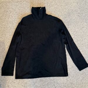 NEW NWT Express Black Turtleneck Sweater Thick Heavy Knit
